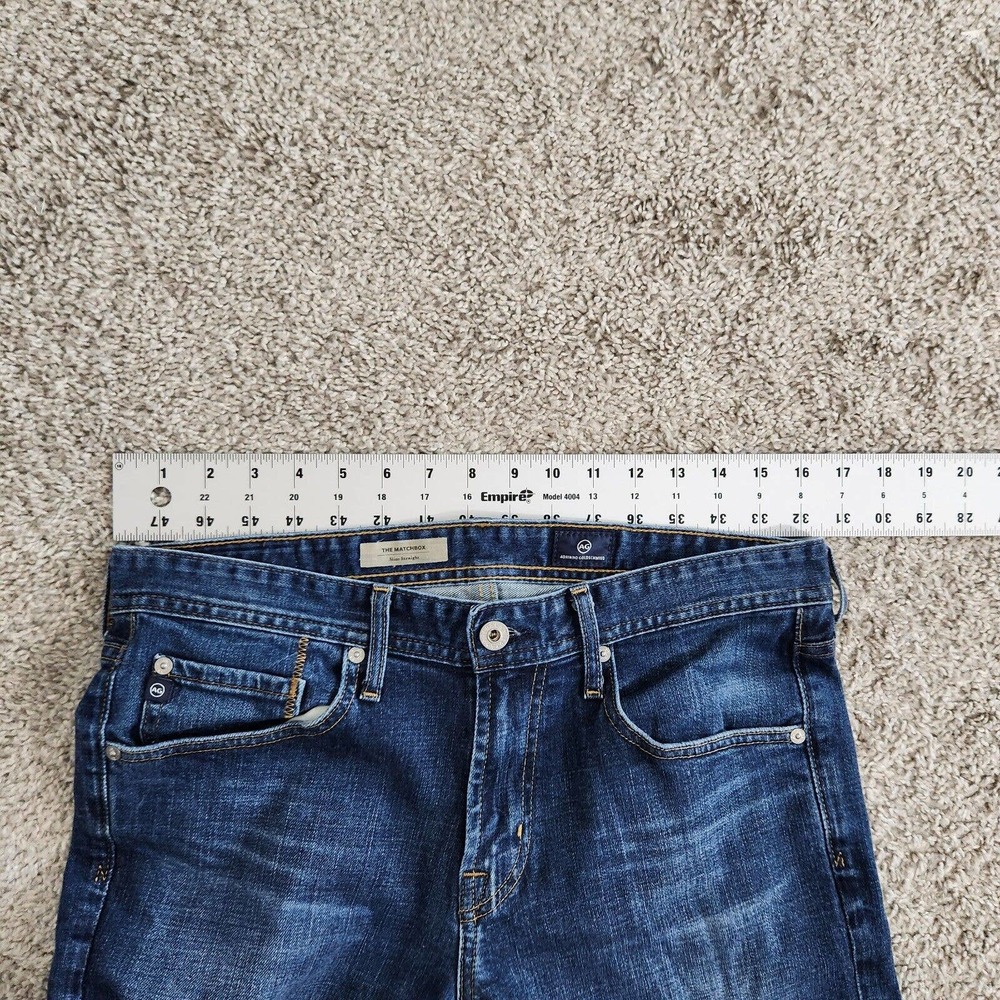 Adriano Goldschmied The Matchbox Slim Strait Cotton Blend Jeans Men's Size 31x34 - Picture 5 of 16